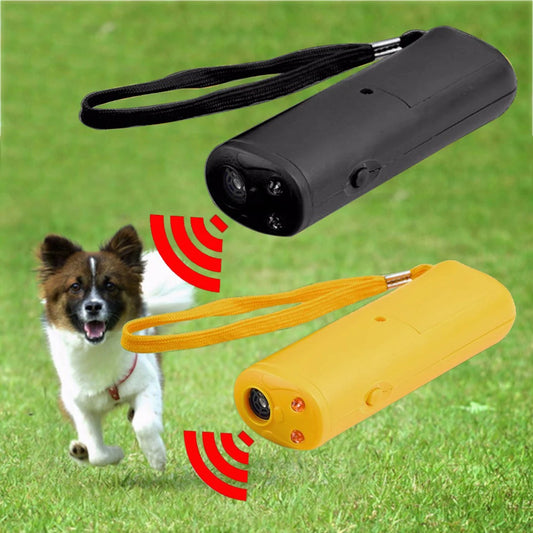 3-in-1 Ultrasonic Dog Training & Bark Deterrent